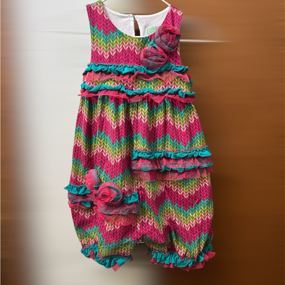 SAGE & LILLY Girls Bubble Multi-Color Size 24 Months